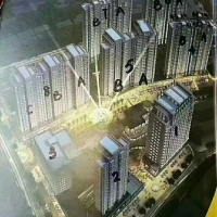 金龍中心毛坯房三房93.87，坐北朝南，證件完整