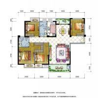 美倫山景疊苑，4室2廳2衛(wèi)2陽，126.53平，162.0萬，高樓層，包過戶，毛坯，性價(jià)比高