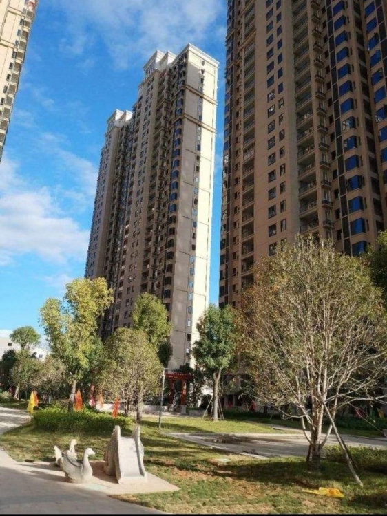 金龍中心城，一房一廳，57平，毛坯，證全可馬上過戶，16900元／平，鑰匙在手。