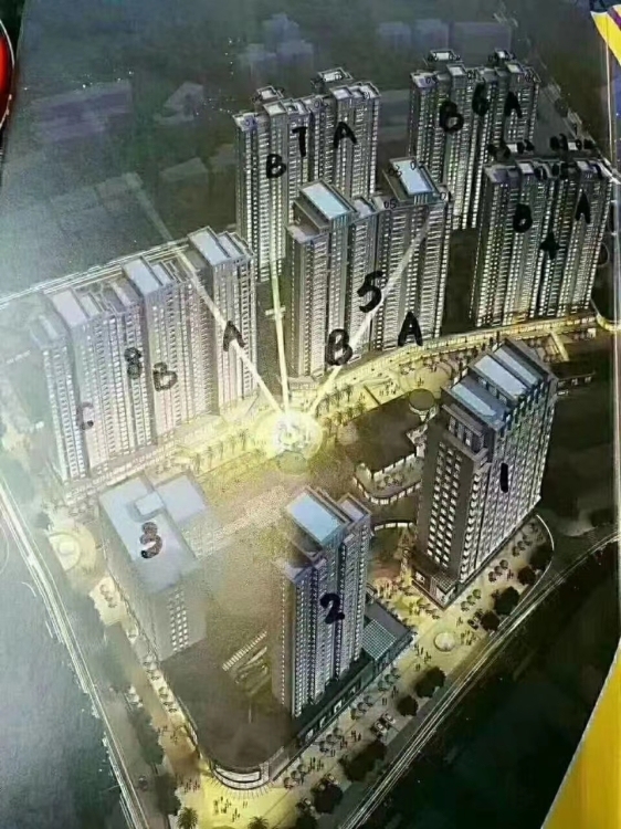 金龍中心毛坯房三房93.87，坐北朝南，證件完整