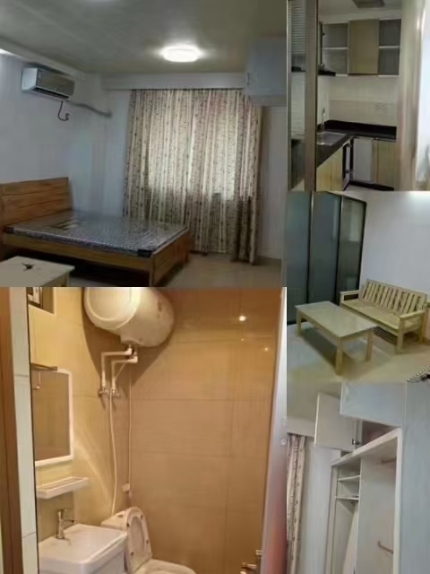 城后单身公寓电梯房拎包入住出租