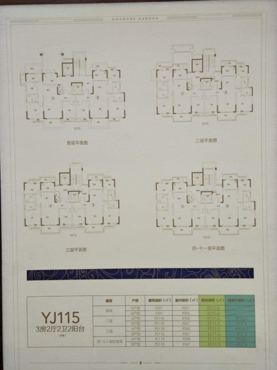 碧桂園御府  143㎡ 精裝 175萬元