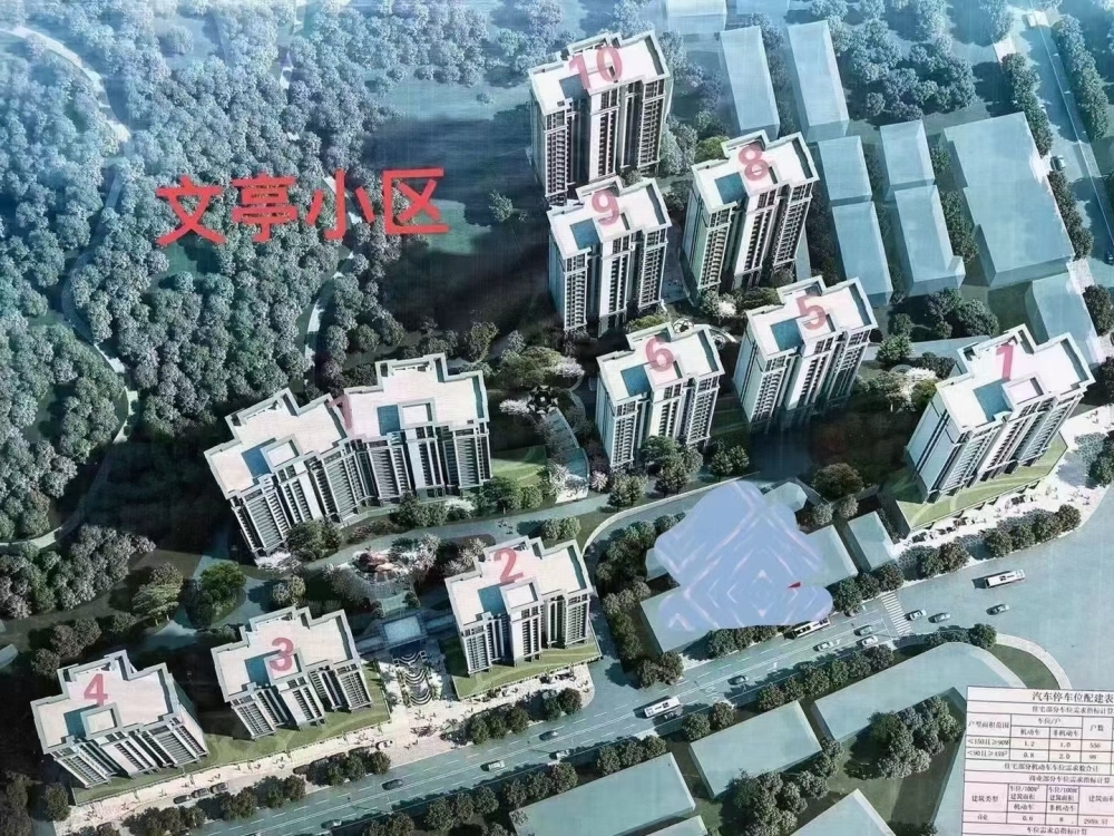 文亭小区  124㎡ 每平7600万元