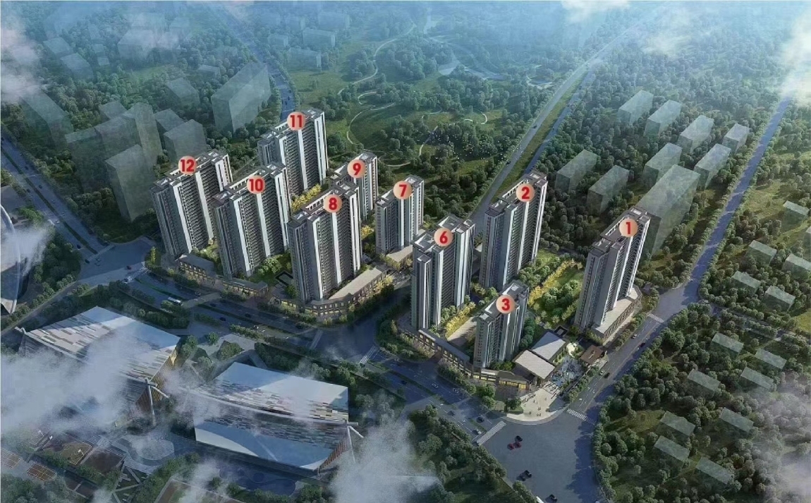 美的云璽臺(tái) 一期  95㎡ 毛坯三房  105萬