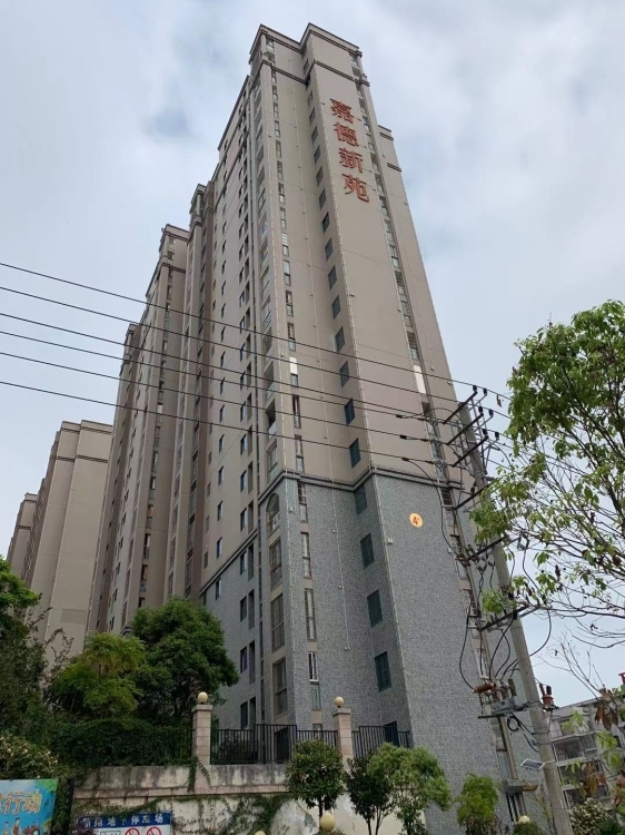 嘉德新苑  83㎡ 55万元，首付25万，高层