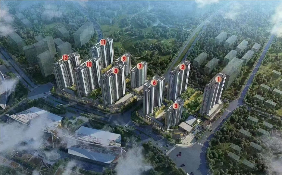 美的云璽臺一期樓中樓  228㎡ 精裝修7房 好戶型372萬