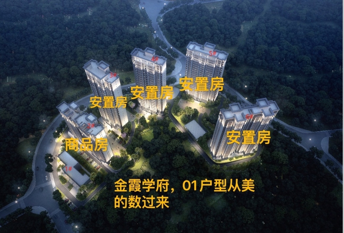 金霞學(xué)府  多套出售，戶型任選，101㎡ 69萬元