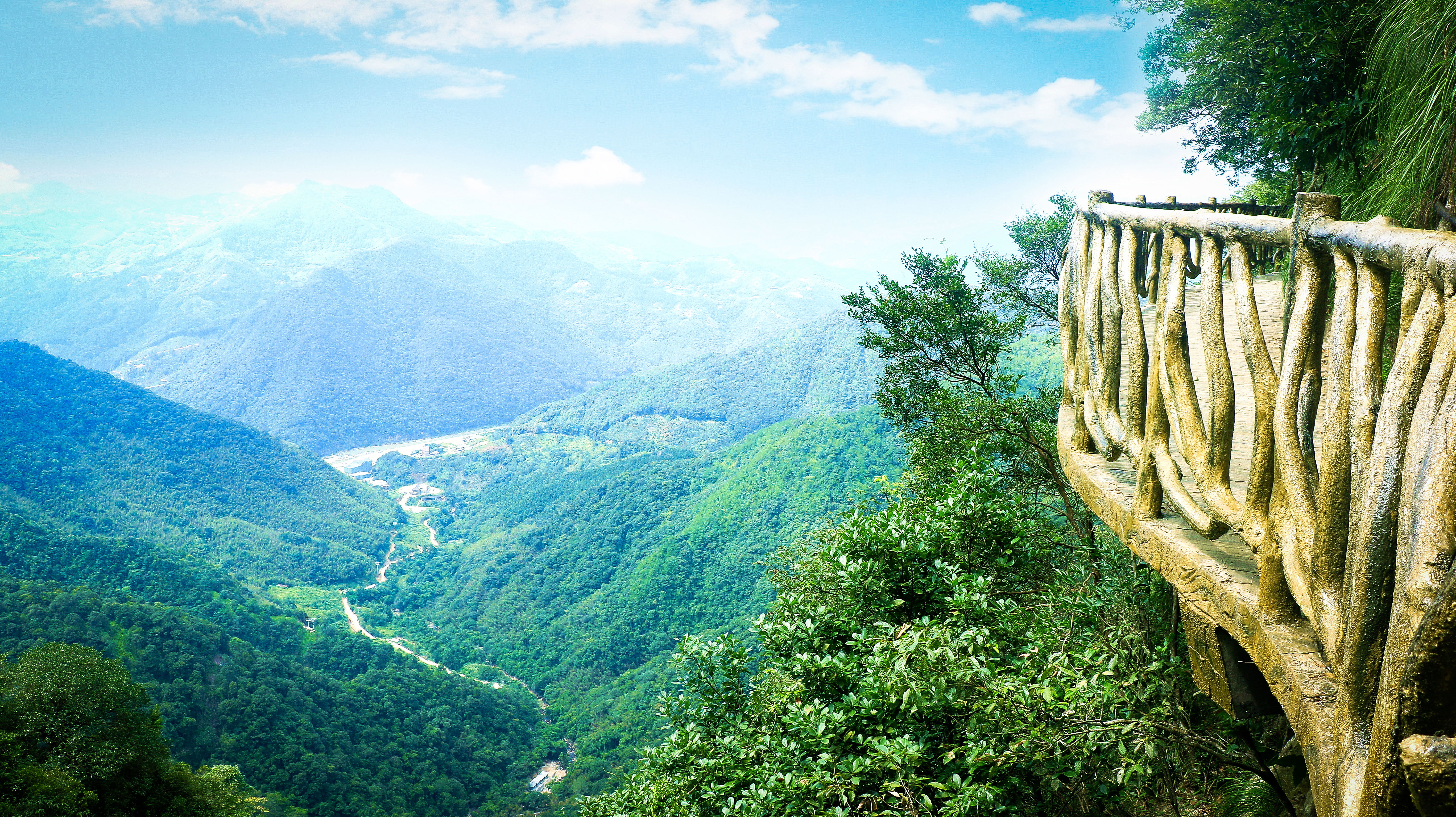 德化石牛山景區(qū)棧道之美