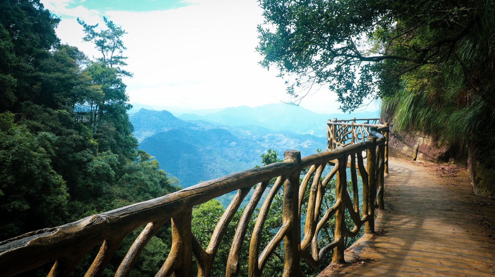 德化石牛山景區(qū)棧道之美