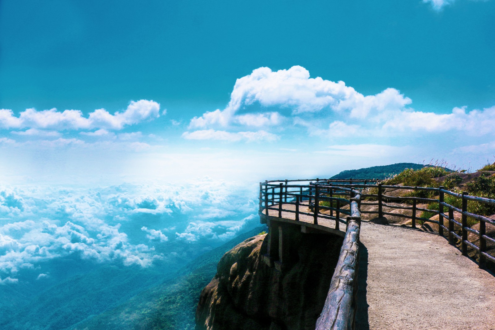 德化石牛山景區(qū)棧道之美