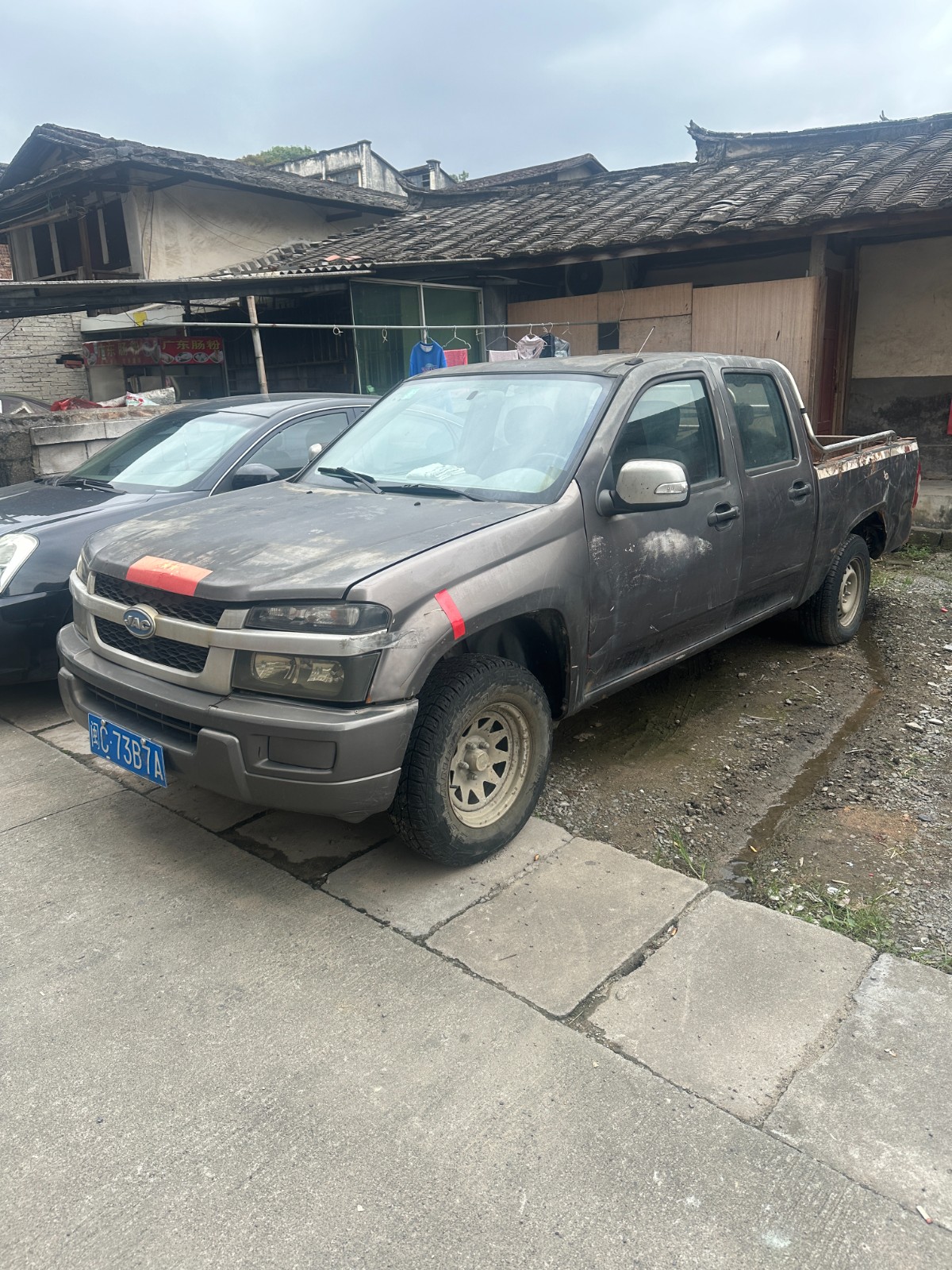 轉讓小挖機和皮卡車
